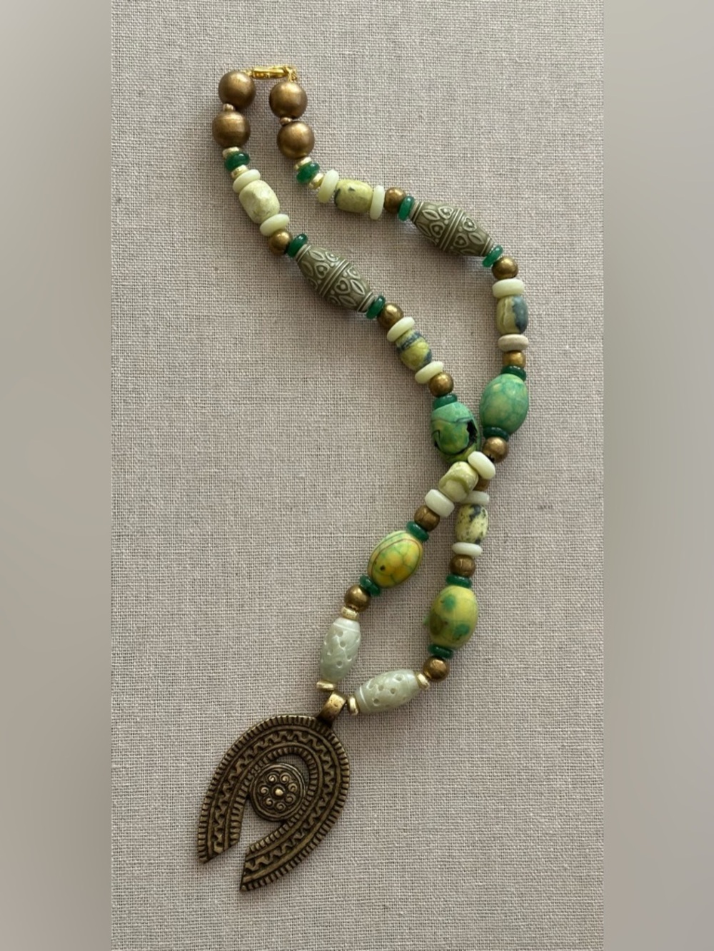 24 inch mixed bead necklace NWOT